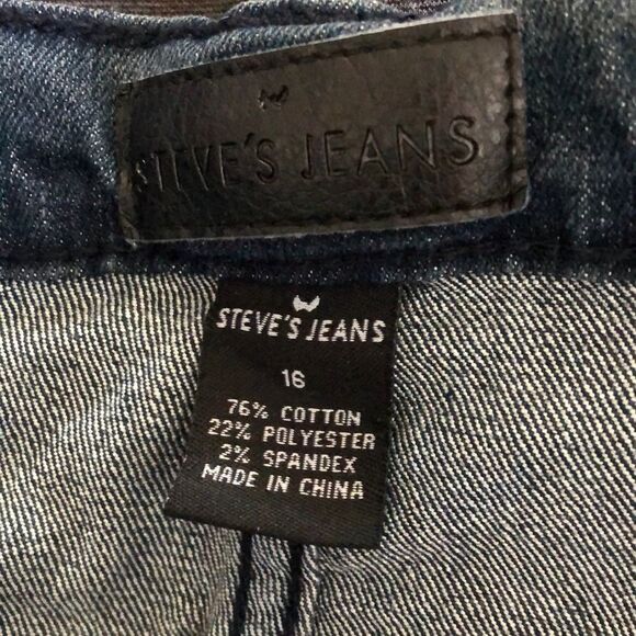 Steve’s Jeans Stretch Skinny size 16 gently used - Picture 4 of 5